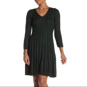 NWOT Eliza j cable sweater dress S.